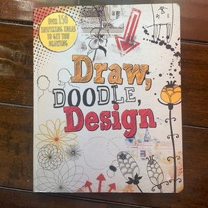 Draw, Doodle,  Design prompt book